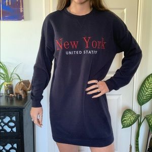 Sweatshirt dress